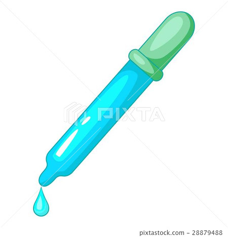 Pipette icon, cartoon style 28879488