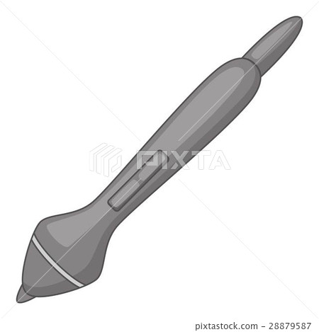 Wireless stylus pen for tablet icon, cartoon style Wireless stylus pen for tablet icon, cartoon style 28879587