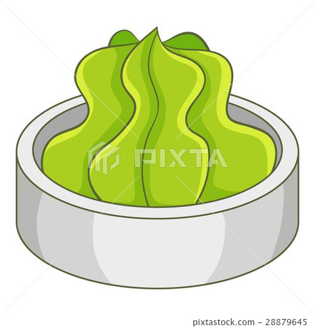 Wasabi icon, cartoon style 28879645
