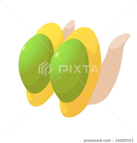 Earrings icon, cartoon style Earrings icon, cartoon style 28880501