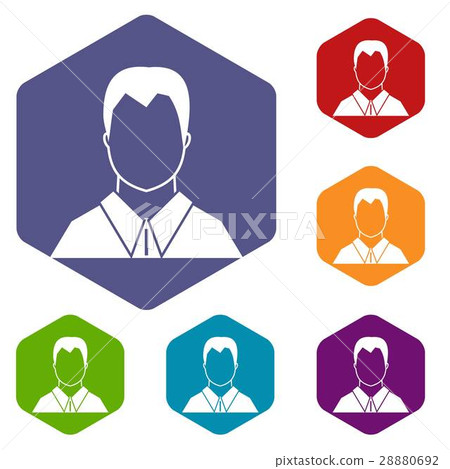 User icons set 28880692