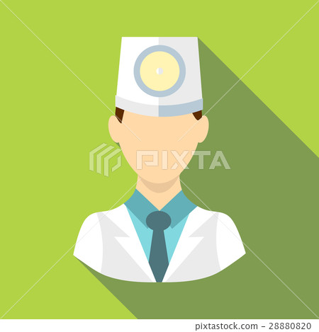 Doctor icon, flat style 28880820