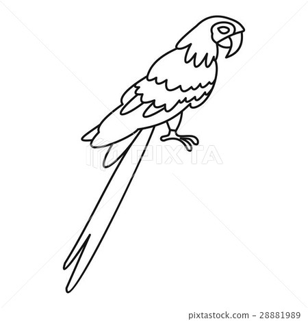 Parrot icon, simple style Parrot icon, simple style 28881989