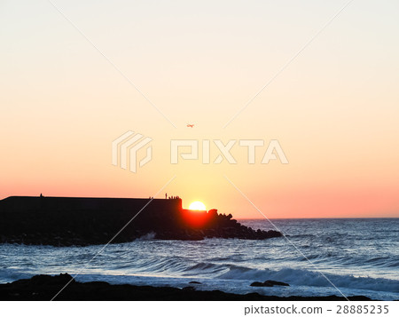Coast at dusk Coast at dusk 28885235
