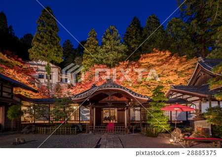 溫泉寺秋葉點燃下呂溫泉 28885375