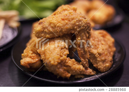 台灣，炸雞翅，雞翅，台湾、揚げ手羽先、手羽先、Taiwan, fried chicken wings 28885988