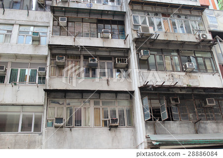 Tong lau old house at Wan Chai 28886084