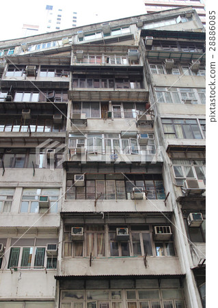 Tong lau old house at Wan Chai 28886085