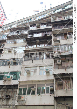 Tong lau old house at Wan Chai 28886096