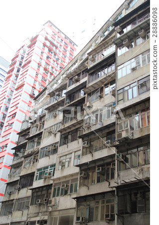 Tong lau old house at Wan Chai 28886098