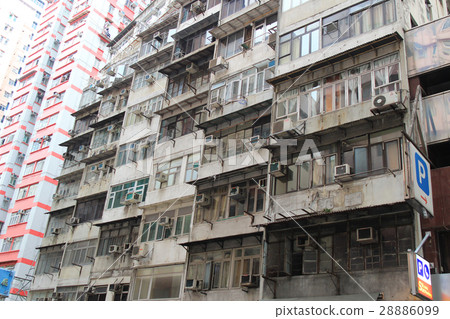 Tong lau old house at Wan Chai 28886099