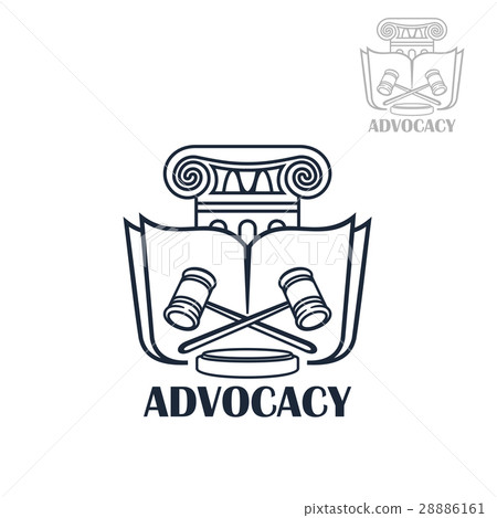 Law firm and lawyer office emblem design Law firm and lawyer office emblem design 28886161