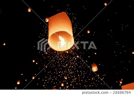 sea bream, garden lantern, chiang mai 28886764