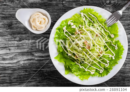 Waldorf Salad with apples, celery and walnuts Waldorf Salad with apples, celery and walnuts 28891104