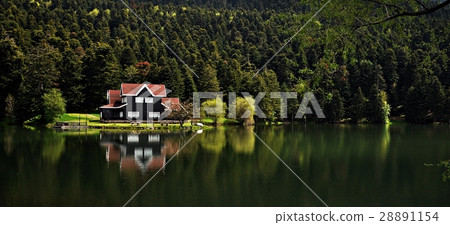 Golcuk Lake in Bolu, Turkey. Golcuk Lake in Bolu, Turkey. 28891154