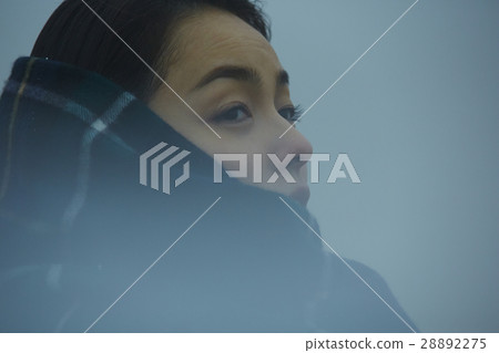 A woman in the fog A woman in the fog 28892275