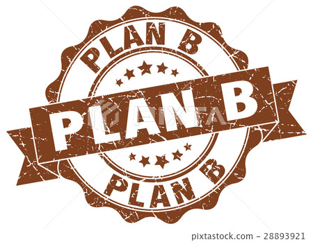 plan b stamp. sign. seal 28893921