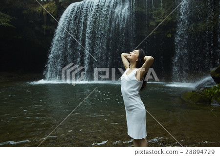 Waterfall mineral water advertisement image 28894729
