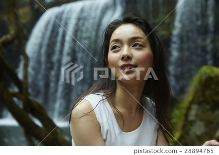 Waterfall mineral water advertisement image 28894765