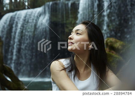 Waterfall mineral water advertisement image 28894784