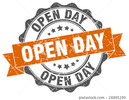 open day stamp. sign. seal 28895295