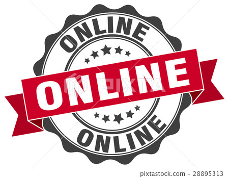 online stamp. sign. seal - Stock Illustration [28895313] - PIXTA