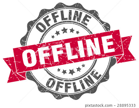offline stamp. sign. seal 28895333
