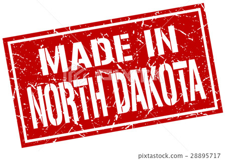 made in North Dakota stamp 28895717