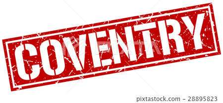 Coventry red square stamp Coventry red square stamp 28895823
