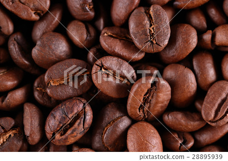 Coffee beans background Coffee beans background 28895939