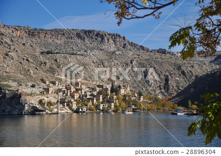 Sunken village Halfeti,  Gaziantep, Turkey 28896304