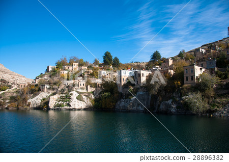 Sunken village Halfeti  Gaziantep, Turkey 28896382