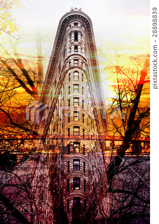 Flat Iron building Art Flat Iron building Art 28898839