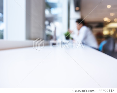 Table top counter Bar Blur People Cafe Restaurant 28899112