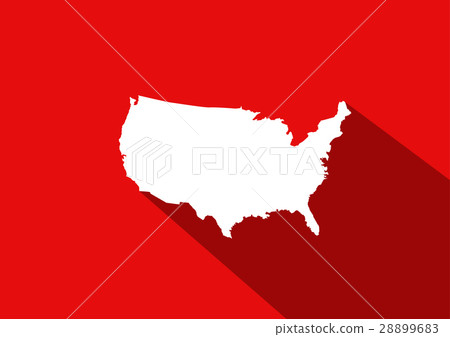 USA map vector illustration 28899683