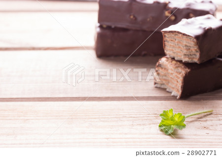 Chocolate Cookies with and mint 28902771