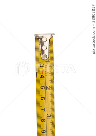 Tape measure in centimeters. Tape measure in centimeters. 28902817