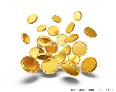 golden coins 28905128