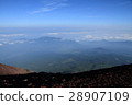 View of clear sky Mt. Fuji summit (1) 28907109