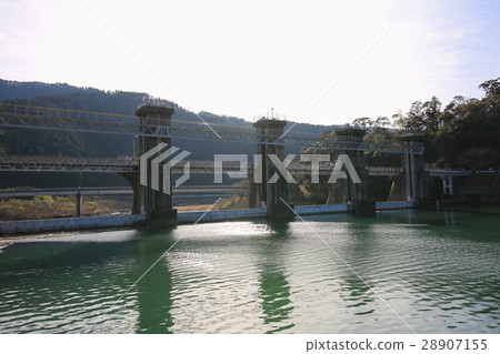 Kochi Prefecture Shimanto Town Famikawa Dam (aka: Saga dam) 28907155