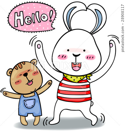 Cute animal character Cute animal character 28908117
