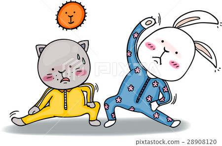 Cute animal character Cute animal character 28908120