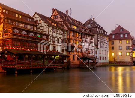 Strasbourg. Petite France district in the old city 28909516