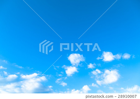 Sky Clouds Blue Sky White Clouds Synthetic Background Material Photo Material 28910007