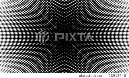 Halftone pattern background, round spot shapes 28912646