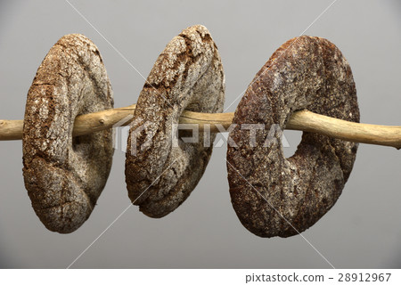 three finnish round rye bread 28912967