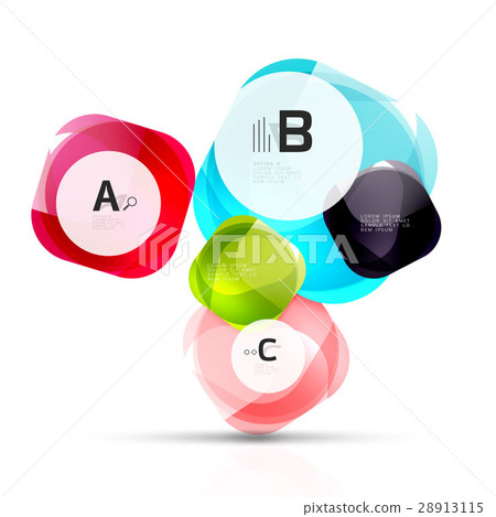 Vector abstract gem stones Vector abstract gem stones 28913115
