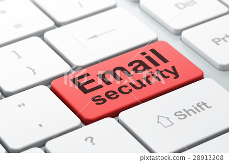 Safety concept: Email Security on computer Safety concept: Email Security on computer 28913208
