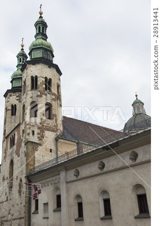 St. Andrew Church bell towers in Krakow, Poland. 28913441