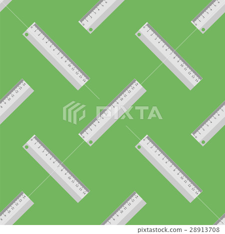 Metallic Ruler Seamless Pattern Metallic Ruler Seamless Pattern 28913708